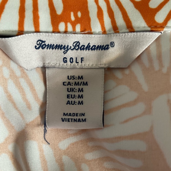 Tommy Bahama Golf Orange Patterned Women's Lightweight Jacket - Picture 8 of 8